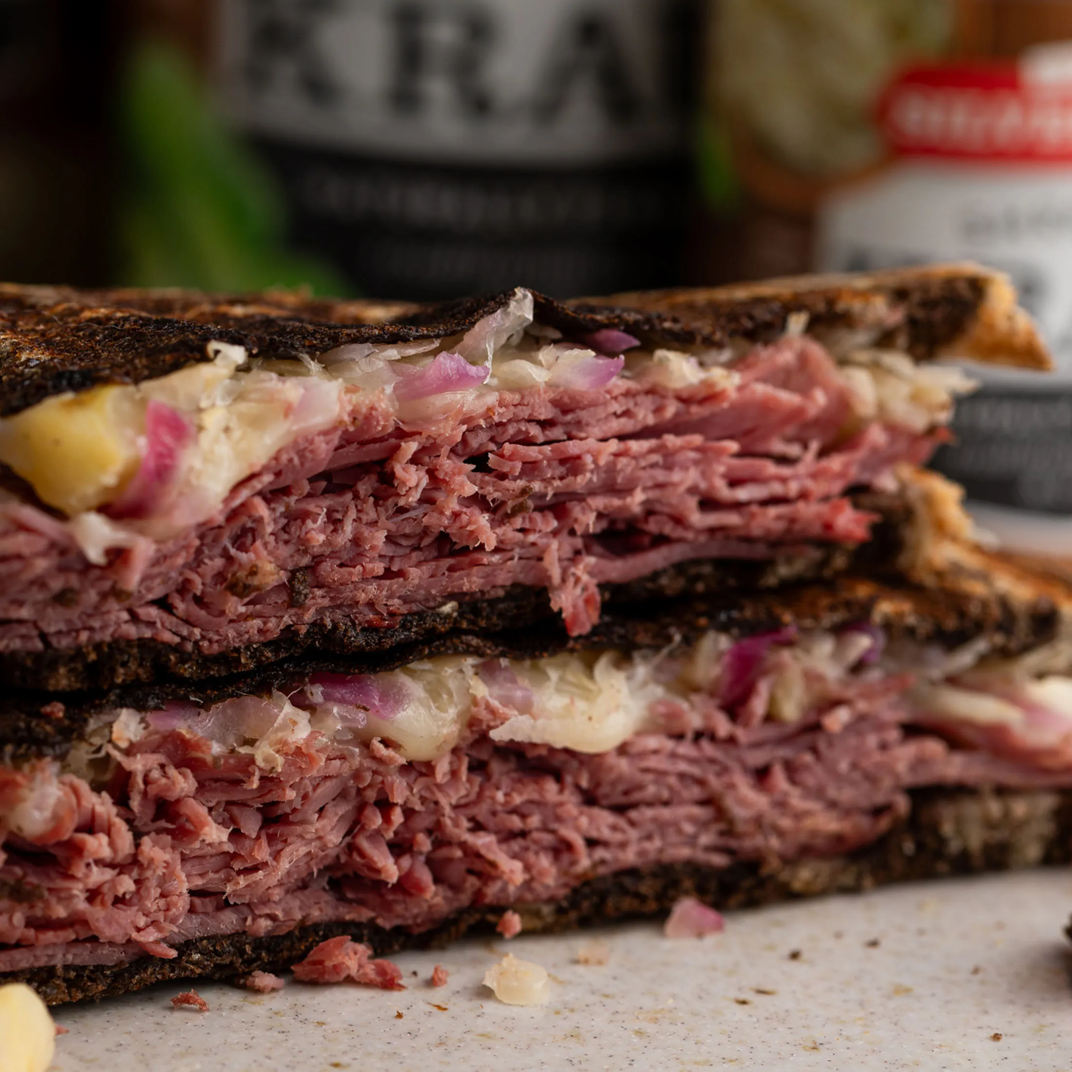 CORNED BEEF PANINI | Silver Floss - America's Favorite Sauerkraut